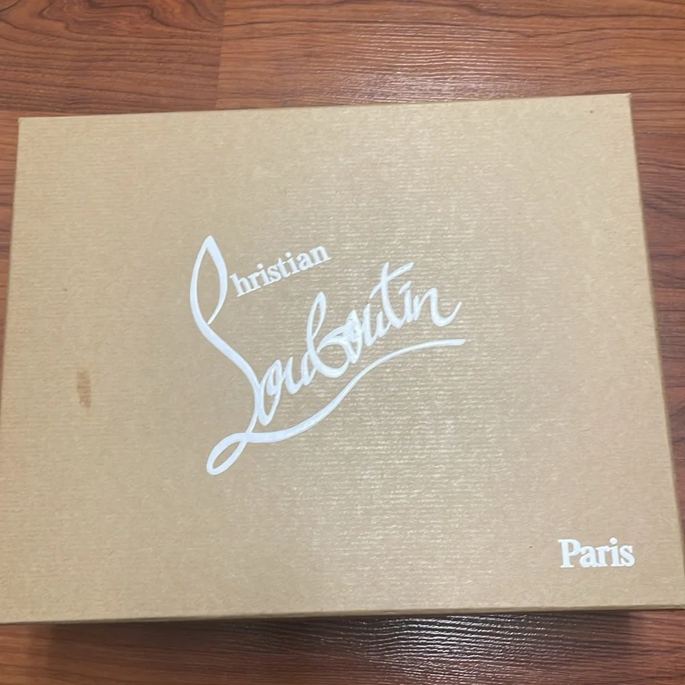 Christian Louboutin Mad Monica leopard wedge size 10 - Picture 13 of 13